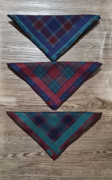 Stoffnastuch grob kariert 41cm x 41cm